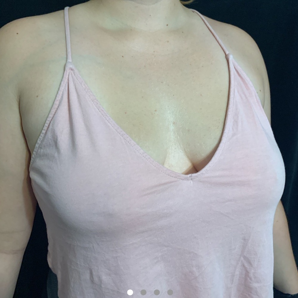 Pink tank top